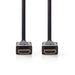 Nedis High Speed HDMI Cable with Ethernet - HDMI Connector, HDMI Connector, 4K@30Hz, Black - Label