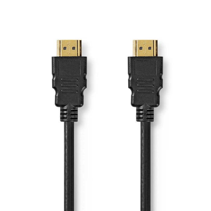 Nedis Ultra High Speed HDMI Cable - HDMI Connector, HDMI Connector, 8K@60Hz, Black - Label