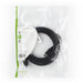 Nedis S-Video Cable - S-Video Male, S-Video Male, Nickel Plated, Black - Polybag