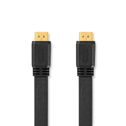 Nedis High Speed HDMI Cable with Ethernet - HDMI Connector, HDMI Connector, 4K@30Hz, Black - Envelope