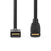 Nedis High Speed HDMI Cable with Ethernet - HDMI Connector, HDMI Connector, 4K@30Hz, Black - Polybag