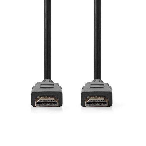 Nedis High Speed HDMI Cable with Ethernet - HDMI Connector, HDMI Connector, 1080p@60Hz, Black - Tag