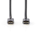 Nedis High Speed HDMI Cable with Ethernet - HDMI Connector, HDMI Connector, 4K@30Hz, Gun Metal Grey - Cover Box