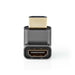 Nedis HDMI Adapter - HDMI Connector / HDMI Male, HDMI Female / HDMI Output, Gold Plated, 1 pcs - Cover Window Box