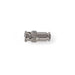 Nedis BNC Connector - Straight, Male, Nickel Plated, 25 pcs - Polybag