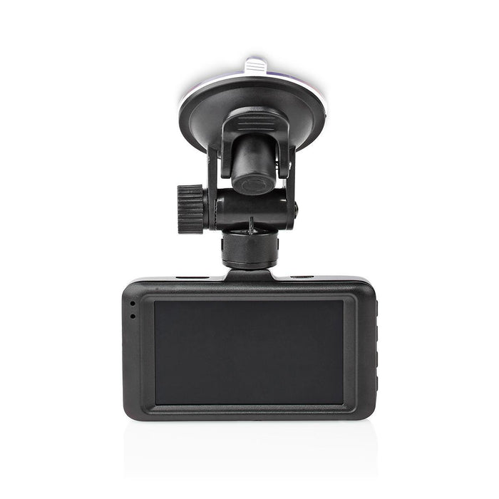 Nedis Dash Cam - 1080p@30fps, 12.0 MPixel, 3.0", Night view - Black / Red