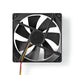 Nedis DC Fan - DC, Fan size: 140 mm, 3-Pin, 24.9 dBA - Black