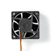 Nedis DC Fan - DC, Fan size: 60 mm, 3-Pin, 32.3 dBA - Black