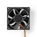 Nedis DC Fan - DC, Fan size: 80 mm, 3-Pin, 35.6 dBA - Black