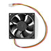 Nedis DC Fan - DC, Fan size: 80 mm, 3-Pin, 35.6 dBA - Black