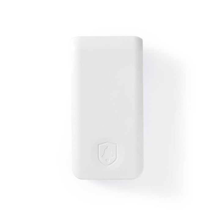 Nedis Wireless Doorbell Set - Mains Powered, 220 - 240 V AC 50 Hz, 1x CR2032, 1 Receiver - White