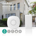 Nedis Wireless Doorbell Set - Mains Powered, 220 - 240 V AC 50 Hz, 1x CR2032, 1 Receiver - White