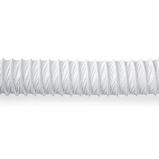 Nedis PVC Air Outlet Hose - 100 mm, 1.50 m, Suitable for: Air Ventilation / Tumble Dryers, Suitable for: Air Ventilation / Tumble Dryers - White