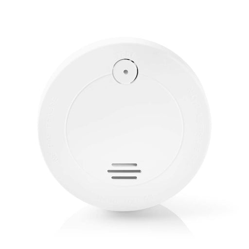 Nedis Smoke Alarm - Battery Powered, Battery life up to: 1 year, EN 14604, ABS - White