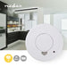 Nedis Smoke Alarm - Battery Powered, Battery life up to: 1 year, EN 14604, ABS - White