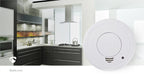 Nedis Smoke Alarm - Battery Powered, Battery life up to: 1 year, EN 14604, ABS - White