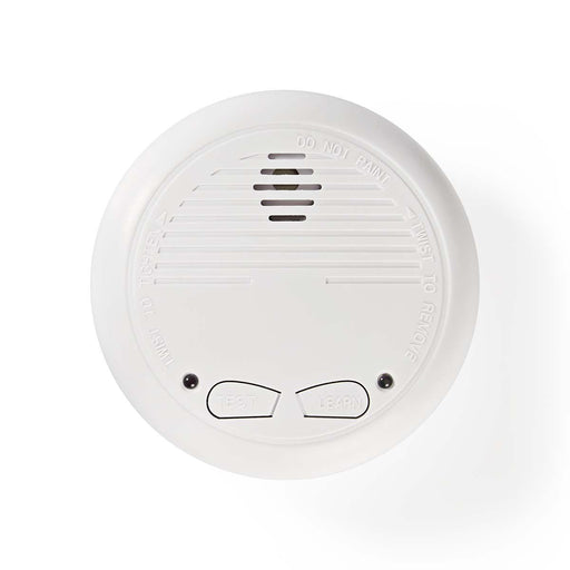 Nedis Smoke Alarm - Battery Powered, Battery life up to: 1 year, Linkable, ABS - White