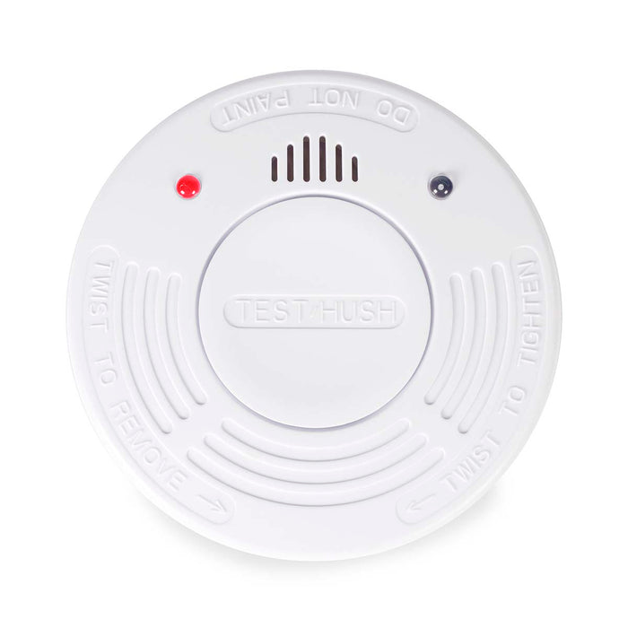 Nedis Smoke Alarm - Battery Powered, Battery life up to: 10 year, EN 14604, ABS - White