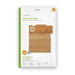 Nedis Vacuum Cleaner Bag - 10 pcs, Paper, Most sold for: Vorwerk Kobold VK 130, Most sold for: Vorwerk Kobold VK 130 - Brown