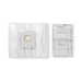 Nedis Vacuum Cleaner Bag - 4 pcs, Synthetic, Most sold for: Philips / Electrolux, Most sold for: Philips / Electrolux - White