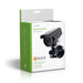 Nedis Dummy Security Camera - Bullet, IP44, Battery Powered / Solar Powered, Including wall mount - Black