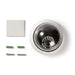 Nedis Dummy Security Camera - Dome, Battery Powered, Indoor, Indoor - White