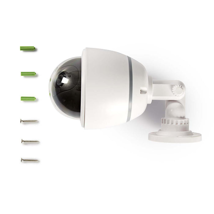 Nedis Dummy Security Camera - Dome, Battery Powered, Indoor, Indoor - White