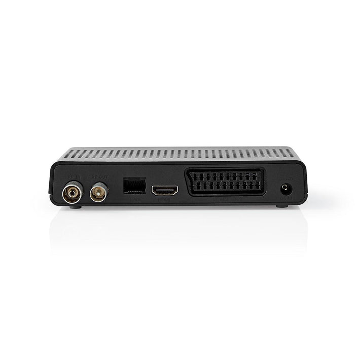 Nedis DVB-T2 Receiver - Free To Air (FTA), 480i / 480p / 576i / 576p / 720p / 1080i / 1080p, H.265, Remote controlled - Black