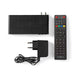 Nedis DVB-T2 Receiver - Free To Air (FTA), 480i / 480p / 576i / 576p / 720p / 1080i / 1080p, H.265, Remote controlled - Black