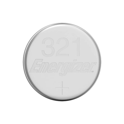 Energizer Silver-Oxide Battery SR65 - 1.55 V DC, 15 mAh, 1-Pack, Watch - Silver