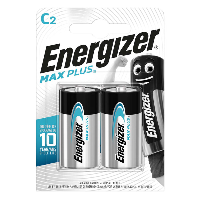 Energizer Alkaline Battery C - 1.5 V DC - 2-Blister, 