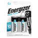 Energizer Alkaline Battery C - 1.5 V DC - 2-Blister, 