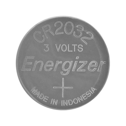 Energizer Lithium Button Cell Battery CR2032 - 3 V DC, 235 mAh, 4-Blister, 4-Blister - Silver