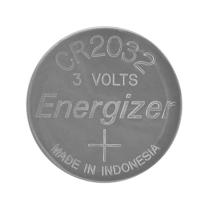 Energizer Lithium Button Cell Battery CR2032 - 3 V DC, 235 mAh, 4-Blister, 4-Blister - Silver