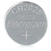 Energizer Lithium Button Cell Battery CR2025 - 3 V DC - 2-Blister - Silver, 