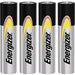 Energizer Alkaline Battery AAA - 1.5 V DC - 4-Blister, 