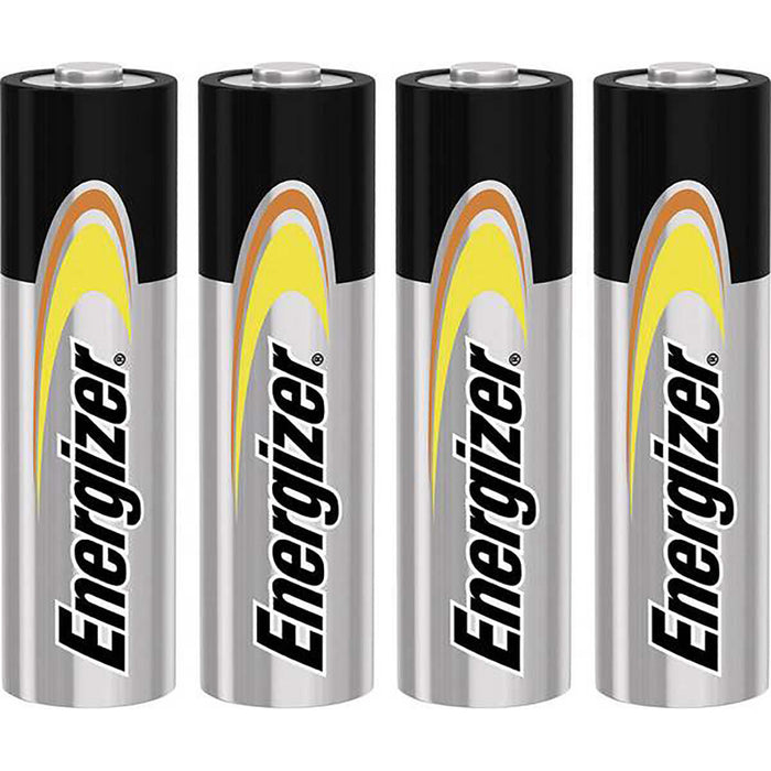 Energizer Alkaline Battery AA - 1.5 V DC - 4-Blister, 