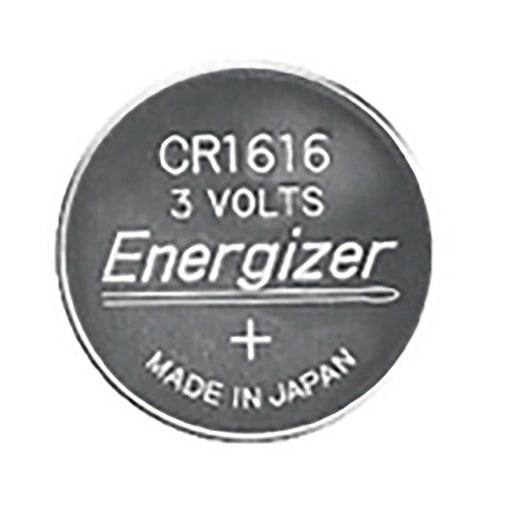 Energizer Lithium Button Cell Battery CR1616 - 3 V DC, 60 mAh, 1-Blister, 1-Blister - Silver