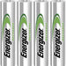 Energizer Rechargeable NiMH Battery AAA - 1.2 V DC, 800 mAh, Precharged, Precharged - 4-Blister