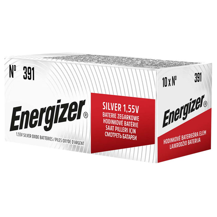 Energizer Silver-Oxide Battery SR55 - 1.55 V DC, 55 mAh, Yes, Watch - Silver