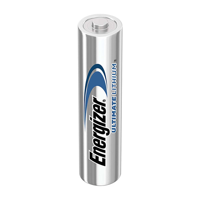 Energizer Lithium Battery AA - 1.5 V DC, 3000 mAh, 4-Blister, 4-Blister - Silver