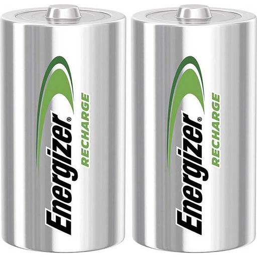 Energizer Rechargeable NiMH Battery C - 1.2 V DC, 2500 mAh, Precharged, HR14 - Silver