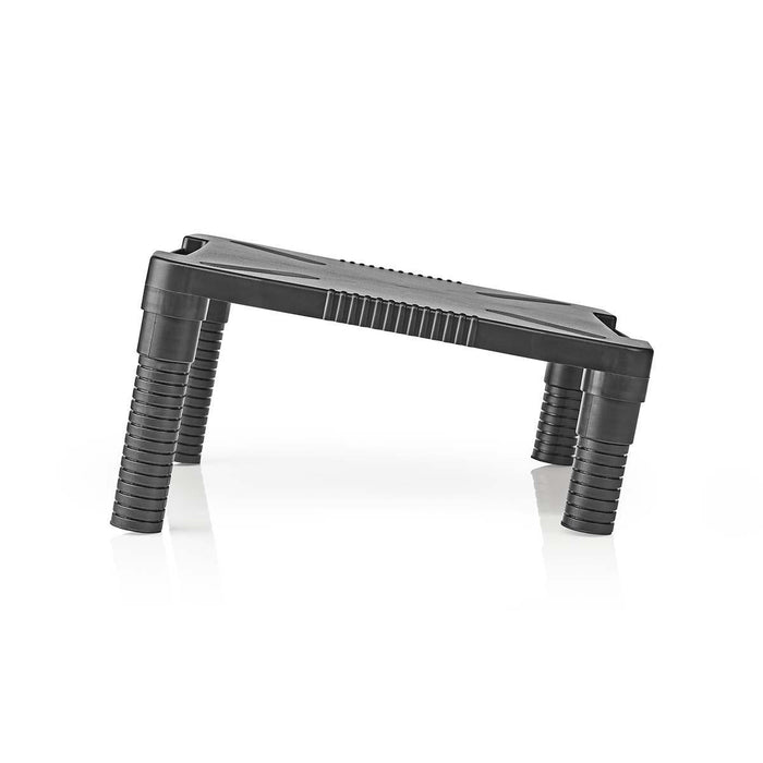 Nedis Monitor Stand - Ergonomics: Yes, Maximum carrying capacity: 18 kg, Universal, Universal - Adjustable height: Yes