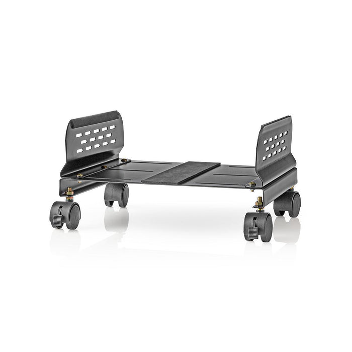 Nedis Computer Trolley - Adjustable Width / Full Motion, 13 - 25 cm, 25 kg, Metal / Plastic - Black