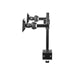 Nedis Desk Monitor Mount - 2 Screen(s), 14-24", 75x75 / 100x100, 75x75 / 100x100 - Full Motion