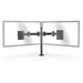 Nedis Desk Monitor Mount - 2 Screen(s), 14-24", 75x75 / 100x100, 75x75 / 100x100 - Full Motion