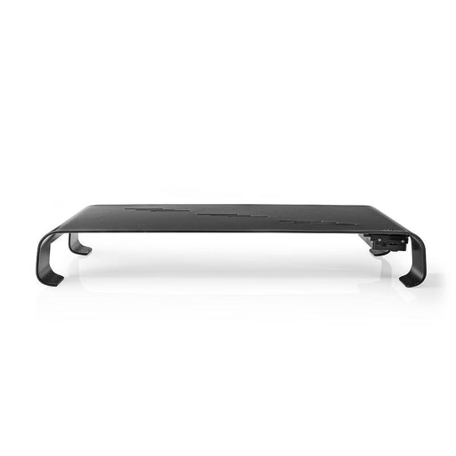 Nedis Monitor Stand - Ergonomics: Yes, Maximum carrying capacity: 18 kg, Universal, USB hub - Adjustable height: No