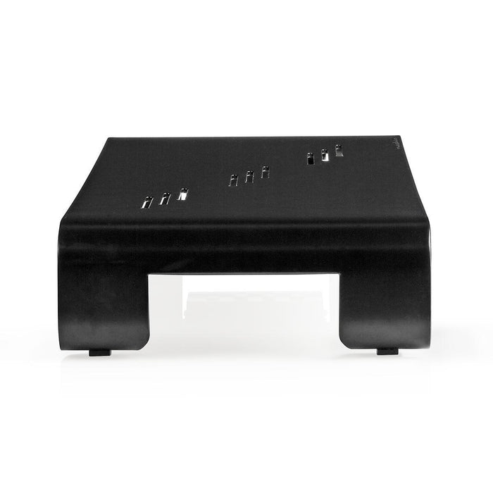 Nedis Monitor Stand - Ergonomics: Yes, Maximum carrying capacity: 18 kg, Universal, USB hub - Adjustable height: No