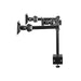 Nedis Desk Monitor Mount - 3 Screen(s), 14-24", 75x75 / 100x100, 75x75 / 100x100 - Full Motion