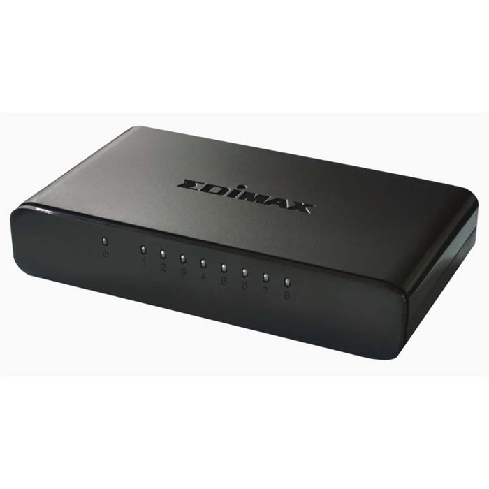 Edimax 8-Port 10/100 Mbit Fast Ethernet Desktop Switch